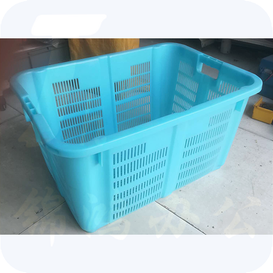 塑料胶框 蔬菜筐 物流框 运输筐 服装收纳篮 周转箩 菜筐  56*42*23cm
