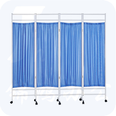 推拉移动带轮围挡  四扇