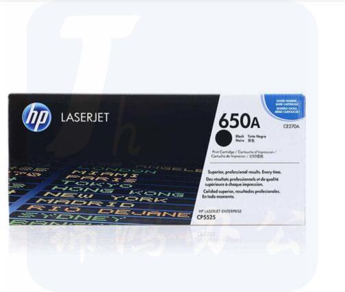 惠普（HP） 黑色    CE270A 650A  (适用LaserJet CP5520)750DN