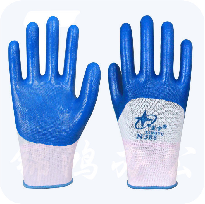 星宇 N518劳保涂胶手套12付/打