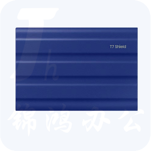 三星 2TB Type-c USB 3.2 移动固态硬盘（PSSD）T7 Shield  魔力蓝