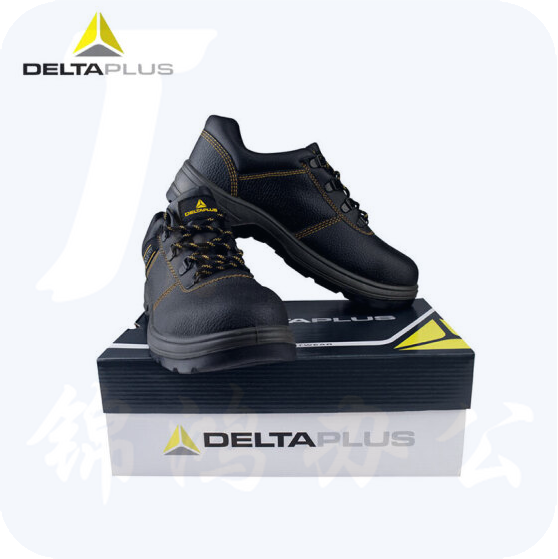 代尔塔 301901 防护鞋 低帮安全鞋 劳保工作鞋 防砸防静电工地鞋