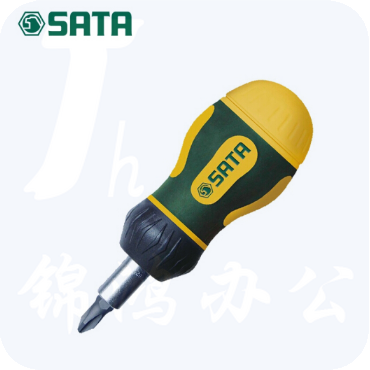 世达（SATA）6件超短款棘轮螺丝批组套货号09348