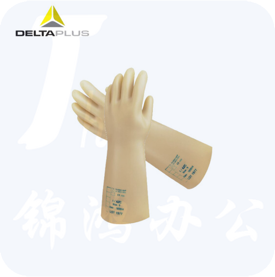 代尔塔  207001 5000V绝缘电工高压劳保手套