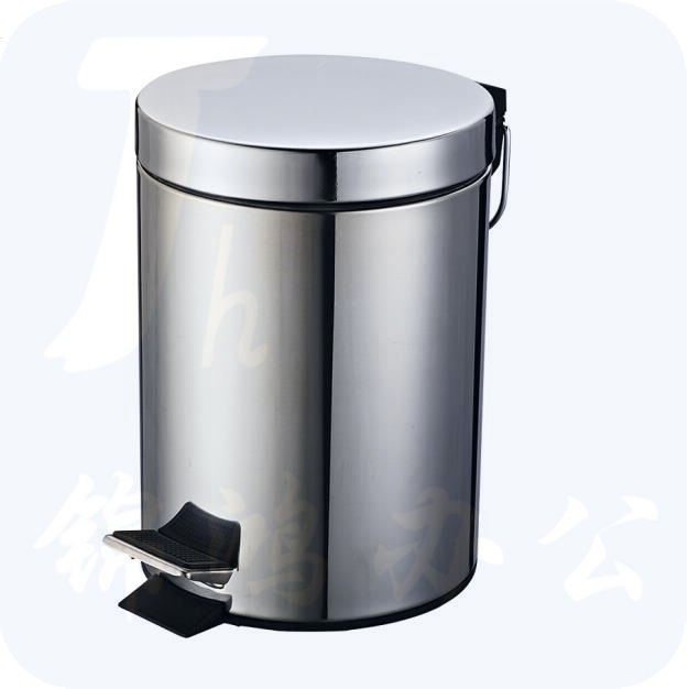 晟星运 不锈钢脚踏垃圾桶 8L