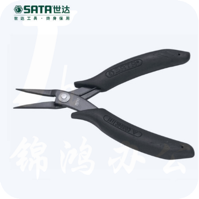 世达（SATA）防静电手柄尖嘴钳5"货号 75111