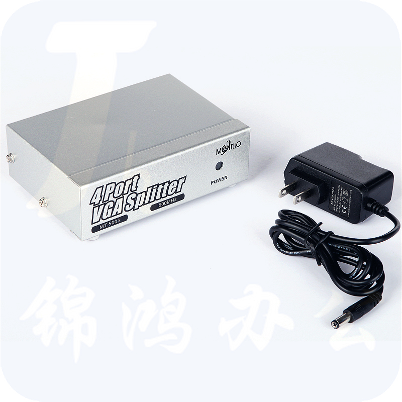 迈拓维矩 MT-5004 高清四口 VGA分配器  500MHZ
