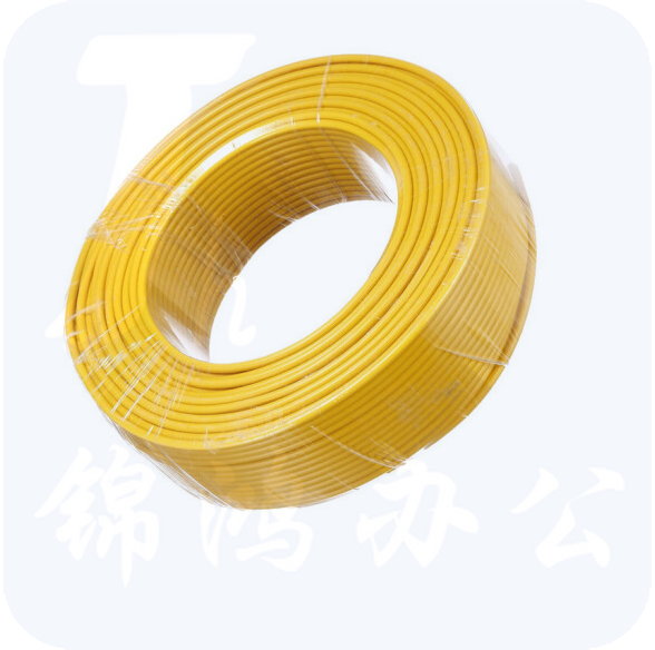 津利（JINLI）  BVR/RV-1.5平方  塑铜软线   电线  电缆  黄色 95米/盘