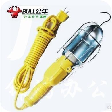 公牛(BULL)/汽修灯移动灯/插座无线5米 工作灯行灯检修灯接线板/GN-D1