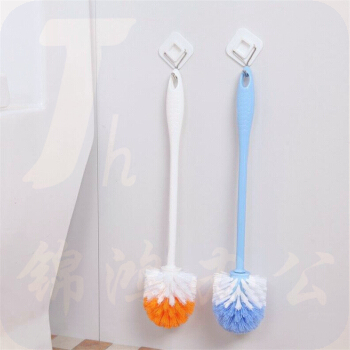 圆头马桶刷 长柄清洁刷 颜色随机发