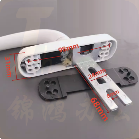 铝合金断桥外开窗户把手  货号：JC