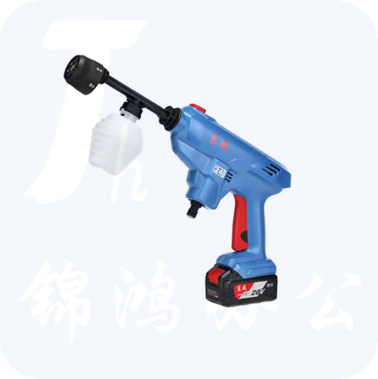 东成  充电无线高压洗车机便携清洗机  含2块电池 货号：LMN