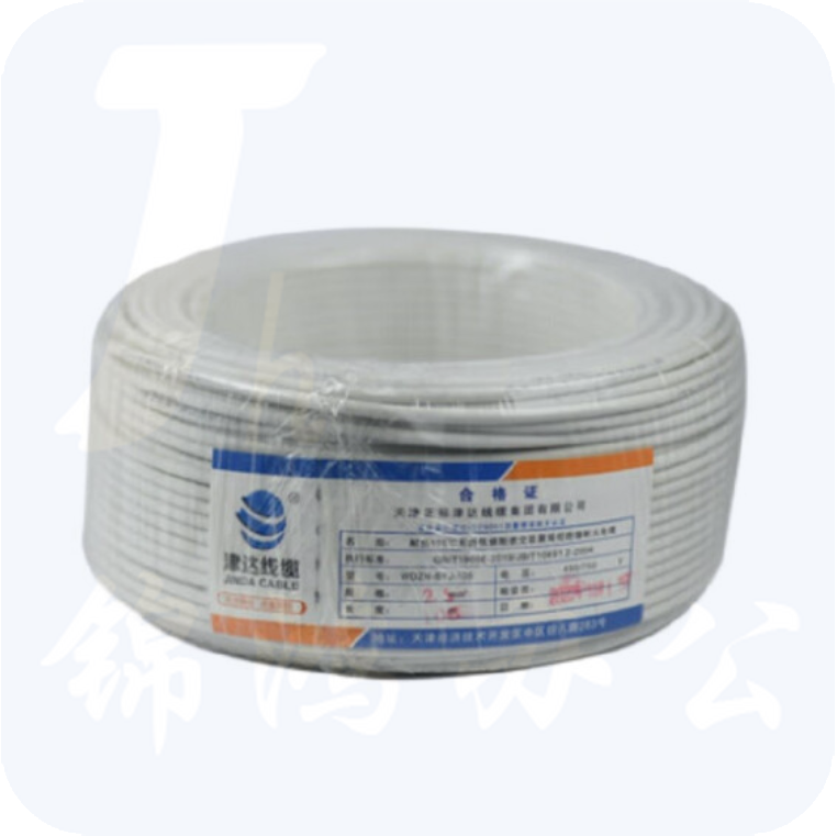 津达 BV2.5平方 白色 塑铜线 100米/盘 国标