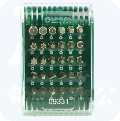 世达（SATA）30件套6.3系列手动旋具头组套货号09331