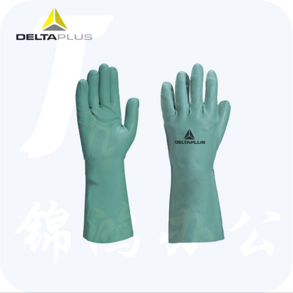 代尔塔 201802 中型丁腈手套 防化 防油 食品级