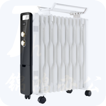 艾美特 13片 电暖气油汀取暖器 三档调温办公室节能省电取暖器 HU1320