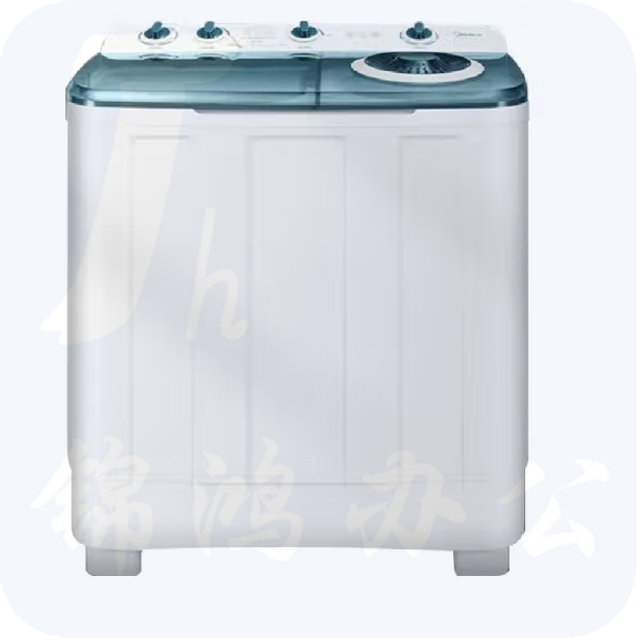 美的 10KG公斤半自动双桶双缸洗衣机   MP100-533E