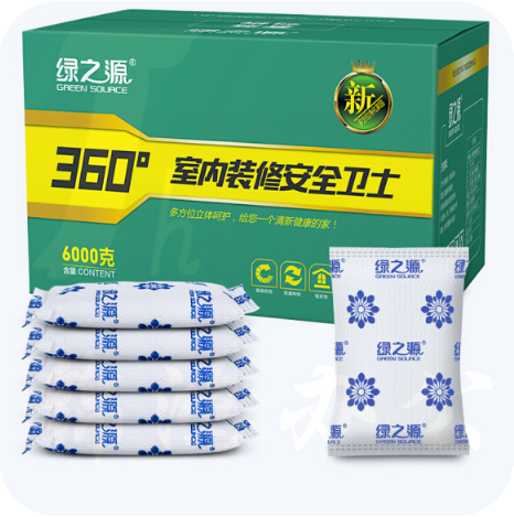 绿之源 6000g 360°室内装修安全卫士活性炭