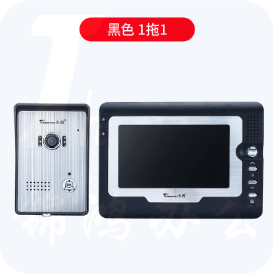 可视门铃家用有线监控视频高清智能楼宇对讲别墅电子门禁  货号：HXE