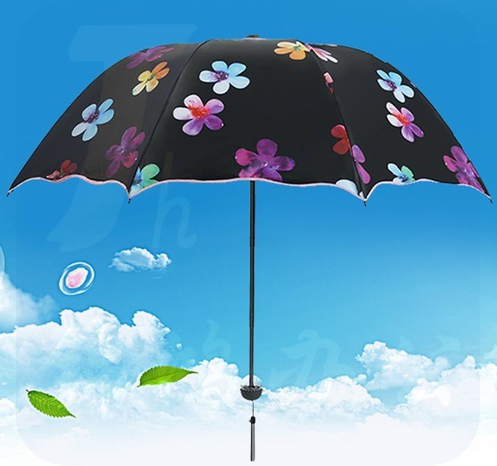 【京东超市】天堂伞 特大加固三折全钢晴雨伞3309E格016兰格-京东