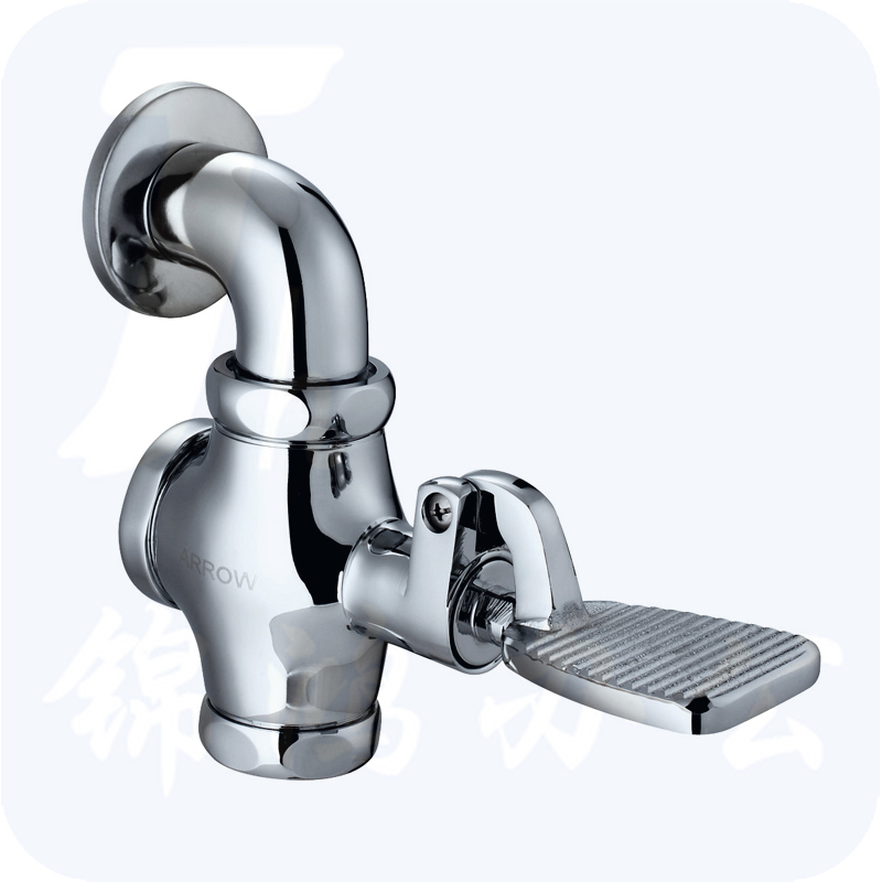 箭牌（ARROW）卫浴蹲便器冲洗阀  A87873C  延时大便阀G1脚踏延时阀蹲厕冲洗阀