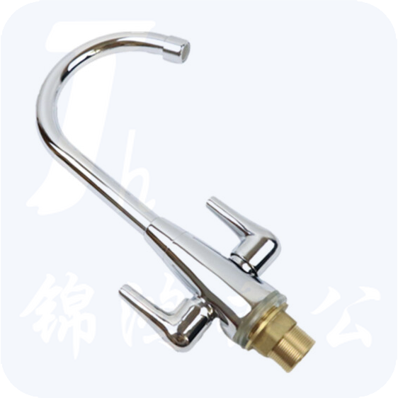 双开洗菜盆冷热水嘴  单孔龙头双控旋转