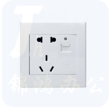 欧佰特（OBTE）五孔带USB墙壁插座(Q5系列）
