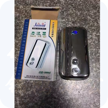 巨联（JULIAN）不锈钢洗手液盒 皂液盒 800ml （不含安装）