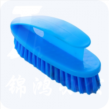 巨联（JULIAN）    带柄塑料刷子 多功能刷 功能塑料软毛洗衣刷 强力清洁刷子 带把洗衣服的刷子   10个/盒