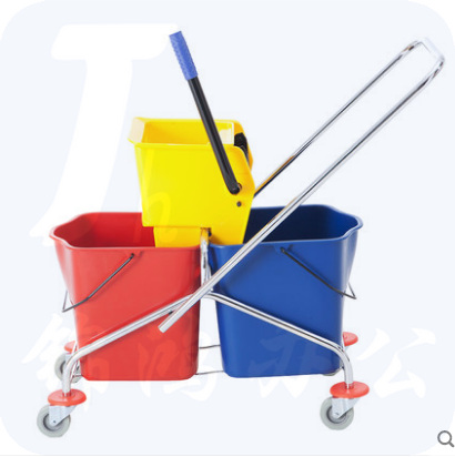 白云（BAIYUN）AF08071双桶榨水车酒店挤水车墩布拖把桶大号拖把挤水桶家用