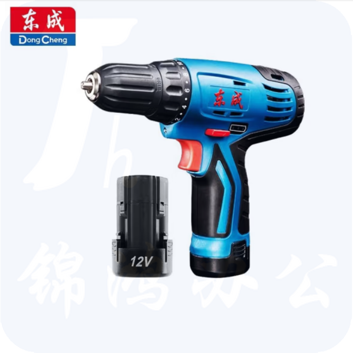 东成12V 充电式手电钻 双电池 充电钻起子机  DCJZ09-10(E)
