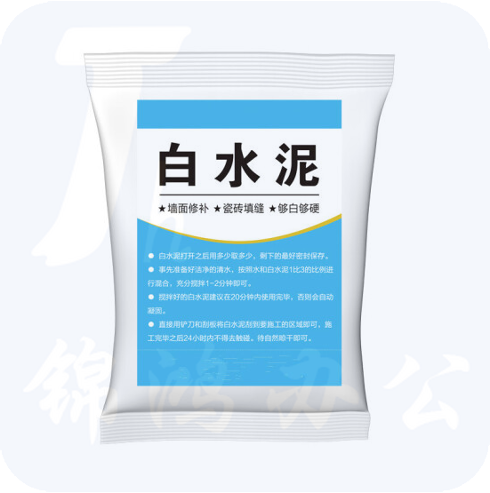 白水泥 白色防水勾缝泥  1kg/袋