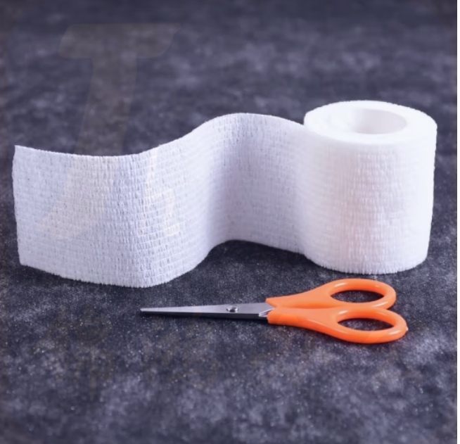 白贴布弹性自粘绷带弹力贴布15cm*4.5m  12卷/箱 单卷价格