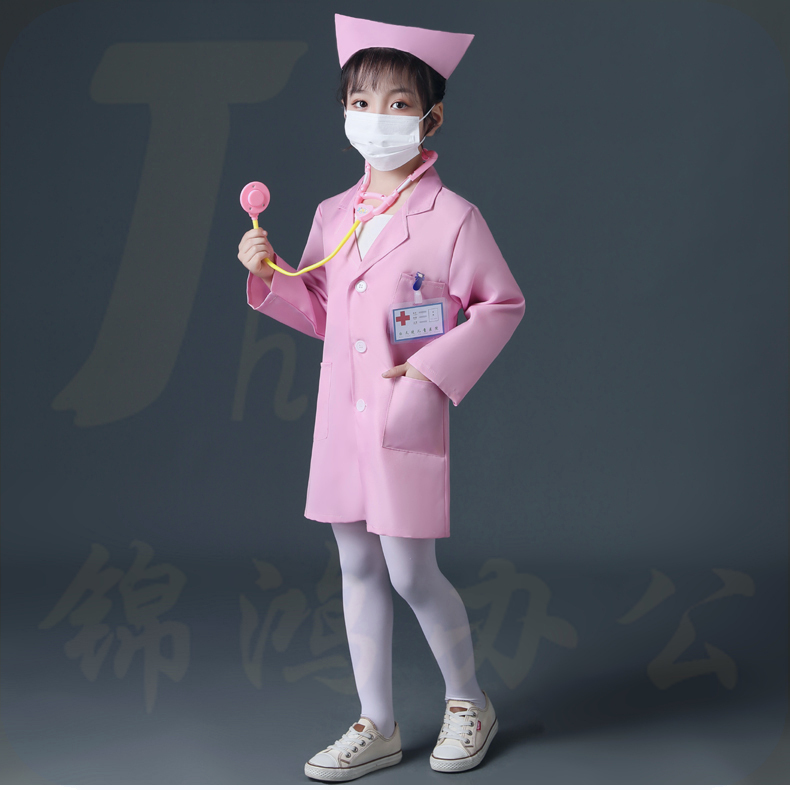 儿童小护士服装 幼儿园角色扮演演出服