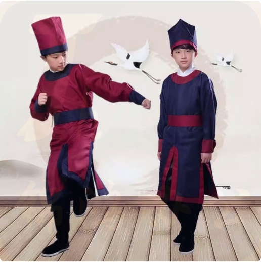 儿童演出服装 衙门服装   货号：LJ