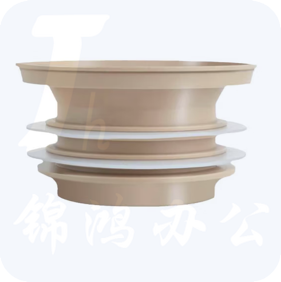 马桶密封圈 防臭圈 通用一体马桶法兰圈   货号：YC