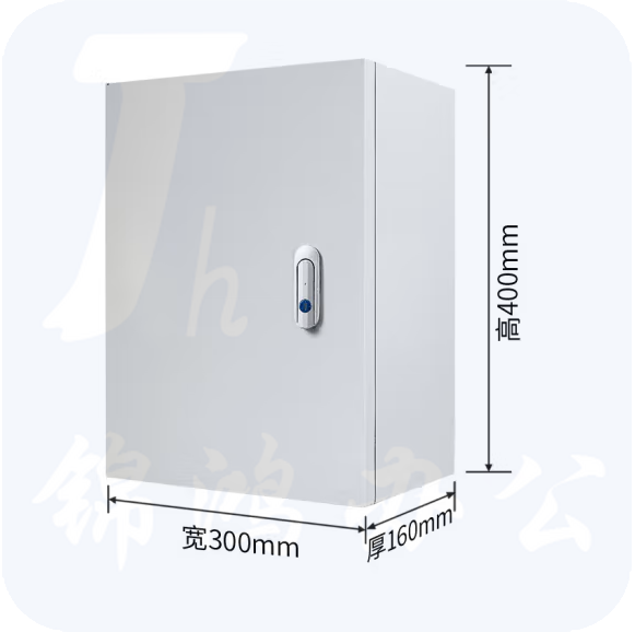 家用明装控制箱 明装配电箱 300*400*160mm 含按钮 货号：JC