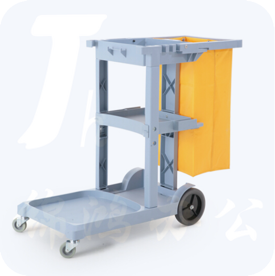 白云 清洁手推车AF08170 酒店保洁车杂物车轻便多功能工具车客房