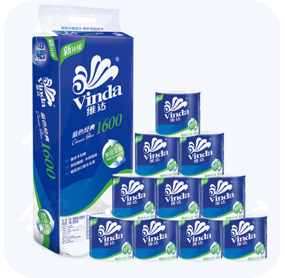 维达V4068卷纸3层160g 10卷一提