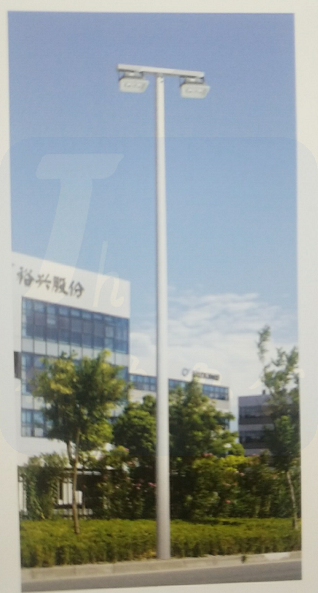 LED路灯杆 6米  双头球场灯  不含灯具