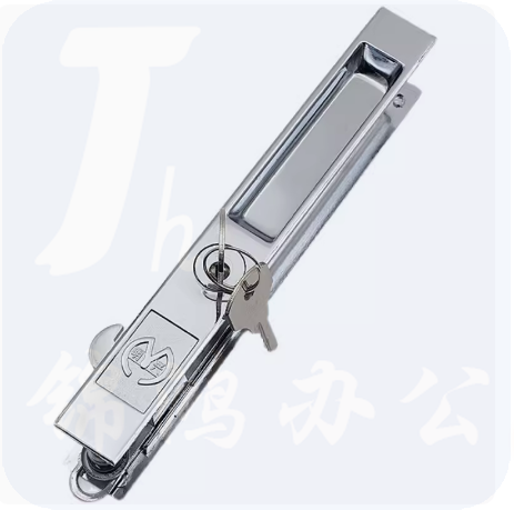 老式铝合金钩锁  推拉门勾锁  90型  货号：JC