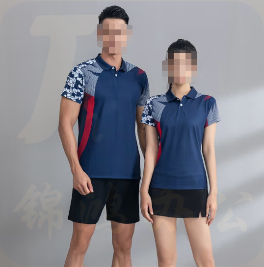 羽毛球服夏季吸汗透气男女款运动套装  1267#  货号：WY