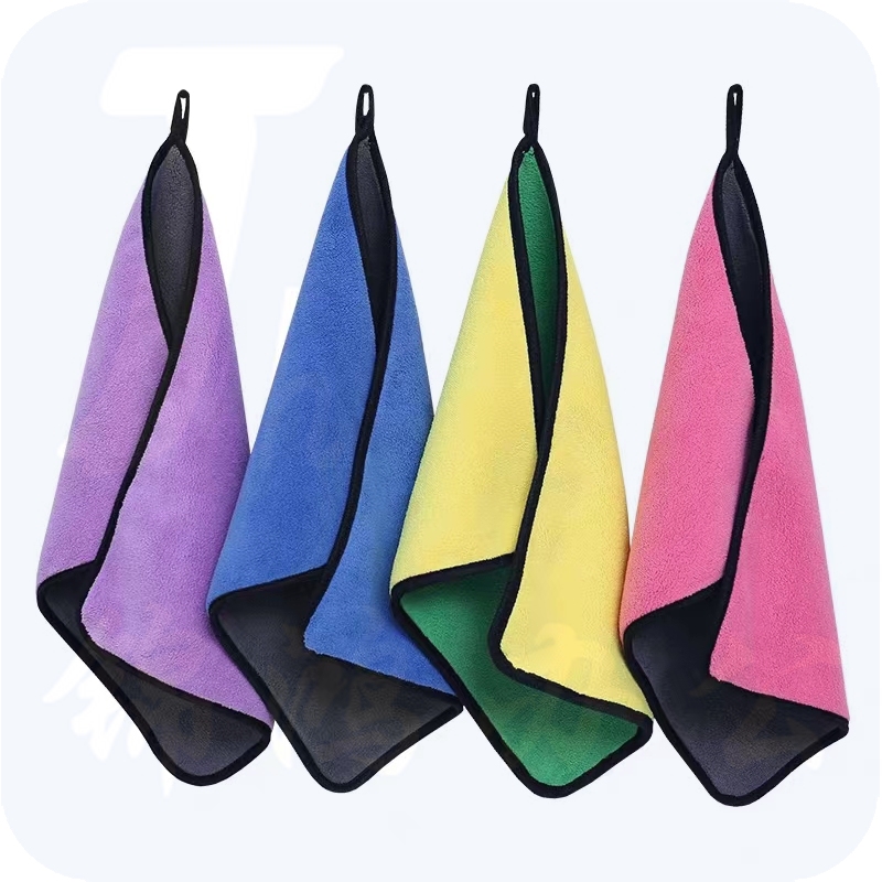 幼儿园双色毛巾  货号：XL