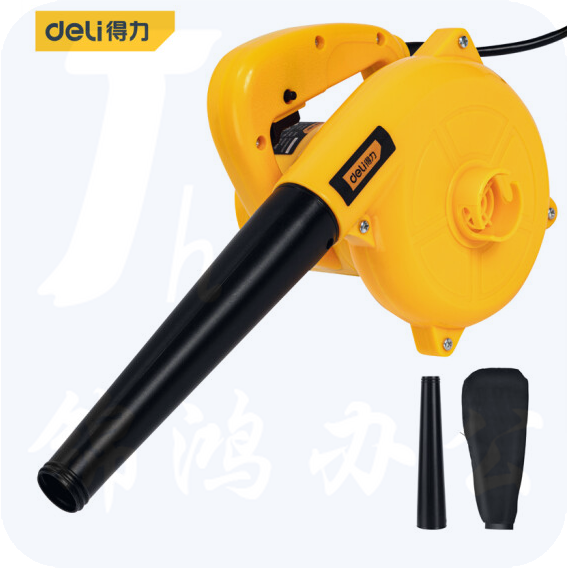 得力（deli）600W可调速鼓风机工业级吹尘机汽车清灰沙发吸尘机吹吸两用  DL661600