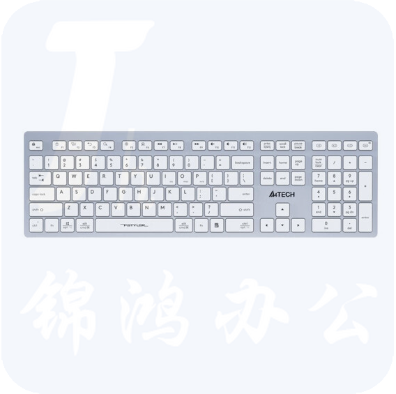 双飞燕 FBX50C无线蓝牙四模键盘可充电超薄轻音便携键盘  货号：GD