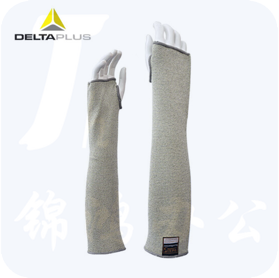 代尔塔 202013 耐热芳纶纤维针织防切割套袖  不分左右手