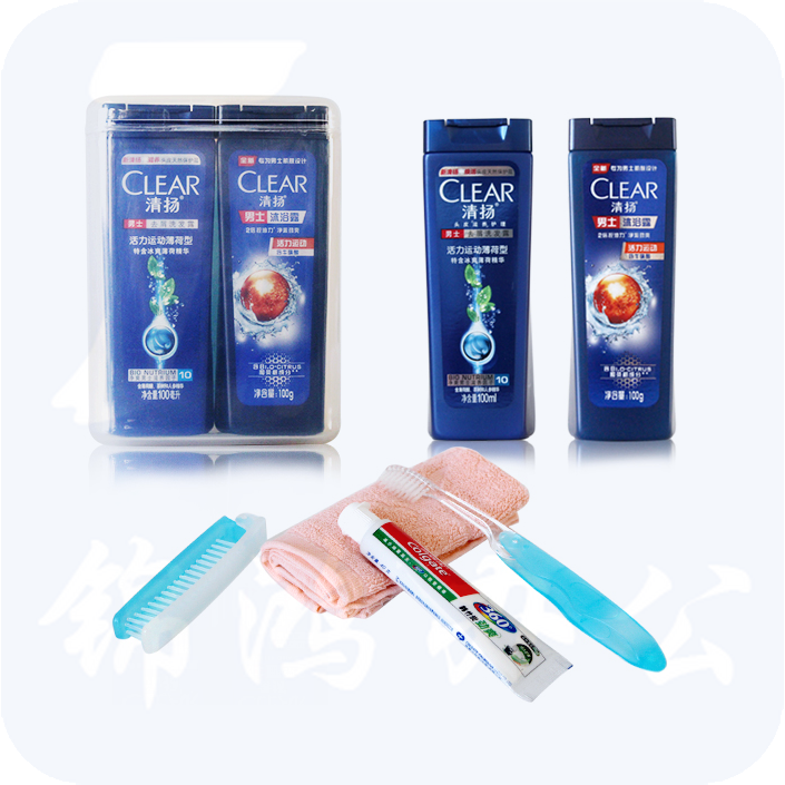 便携梳洗盒  旅行洗漱套装 含用品  货号：JC