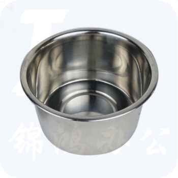 巨联（JULIAN）不锈钢味盅不带盖子调料罐圆形调料缸 直径14cm高12cm