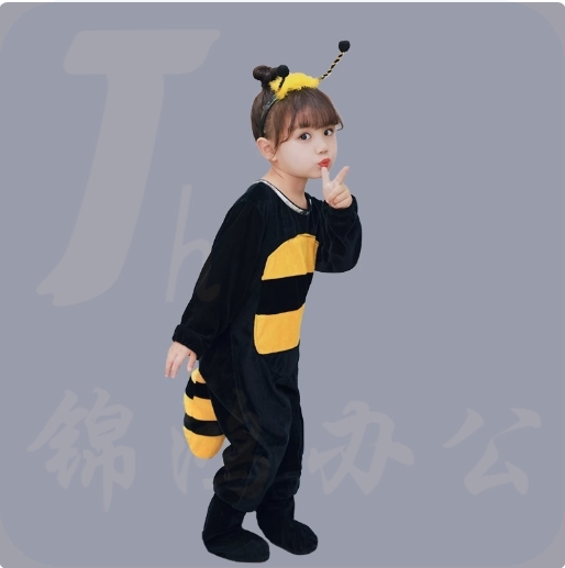 蚂蚁演出服饰  长款+发箍  货号：LJ