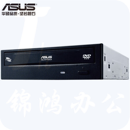 华硕(ASUS) 18倍速 SATA DVD光驱 黑色(DVD-E818AAT)